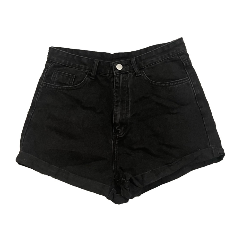 Black Jean Shorts!